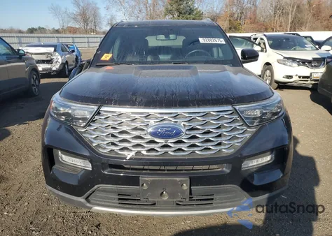 2020 Ford Explorer Platinum z USA, uszkodzony, nr VIN 1FM5K8HC1LGC08201